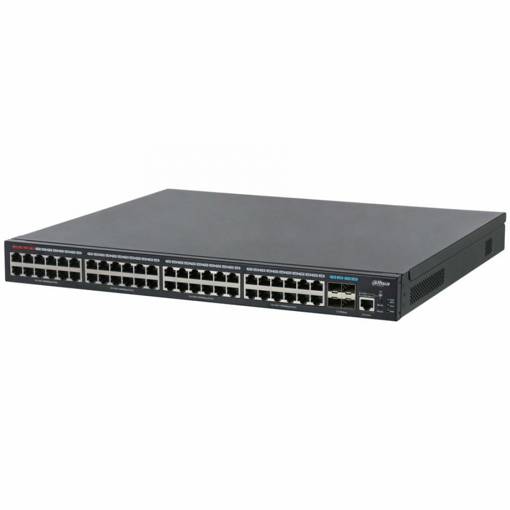 DH-S5452-48GT4XF-750. Сетевой PoE коммутатор. Dahua