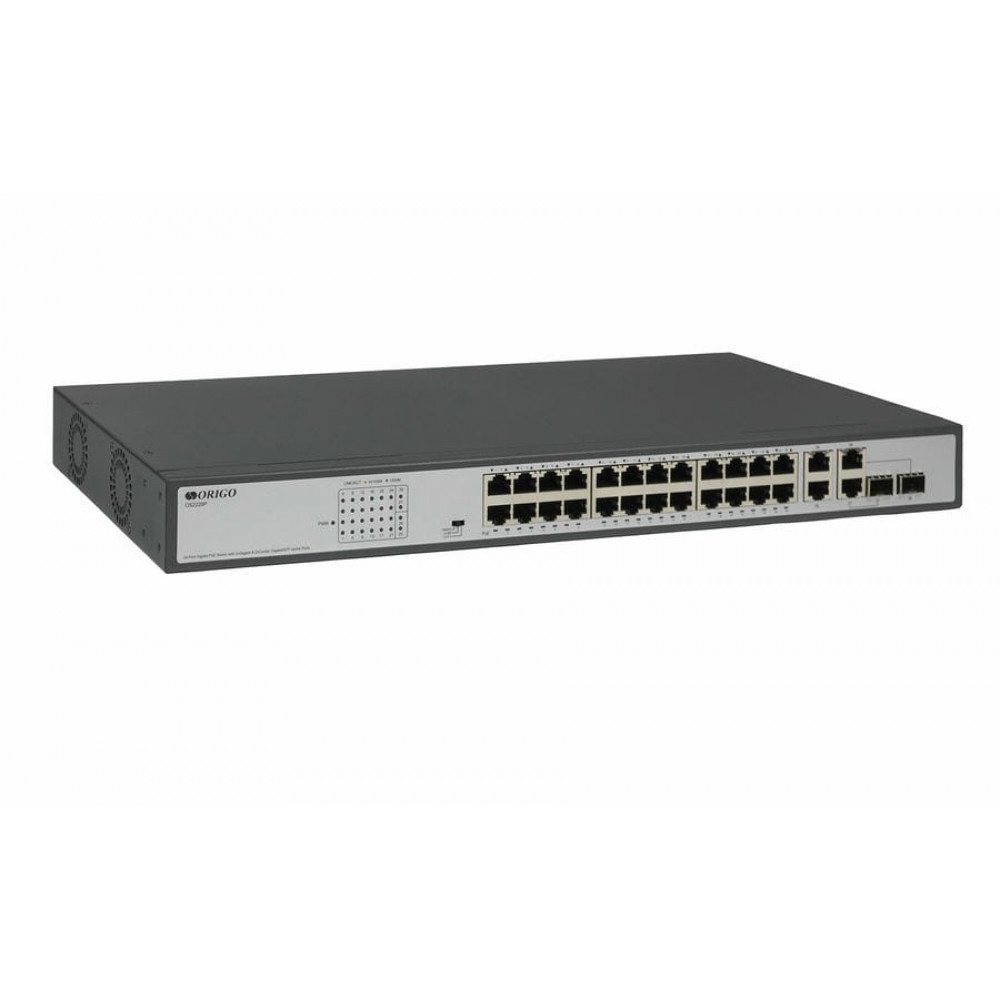 OR-OS2228P/370W/A1A. Неуправляемый коммутатор. ORIGO