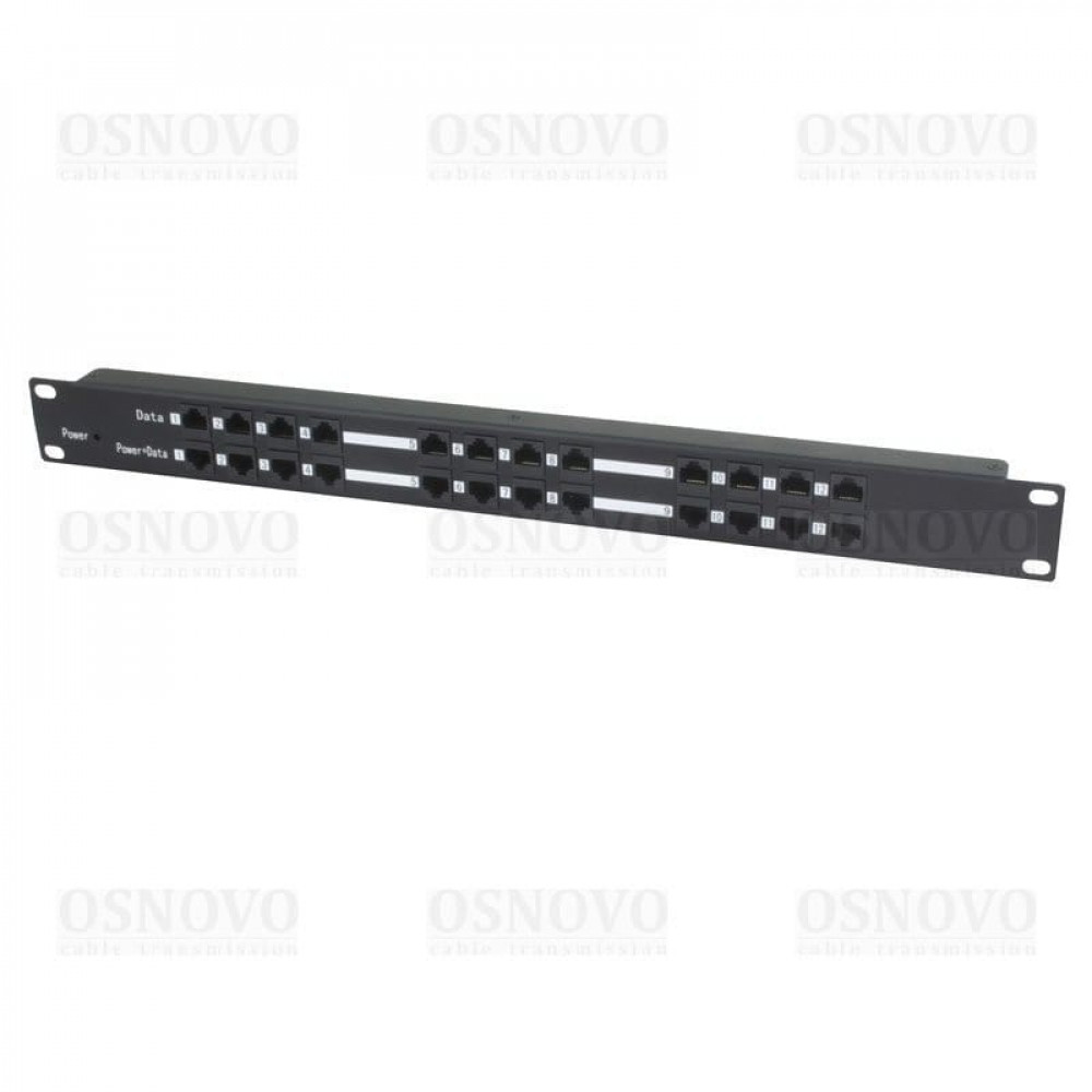 Midspan-12/P. Инжектор PoE. OSNOVO