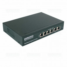 SW-20600/A(80W). Коммутатор Fast Ethernet на 6 портов. OSNOVO