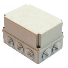 Коробка ОП 190х140х120мм, крышка, IP55, 10 гермовводов (SQ1401-1246). Распаячная коробка. TDM ЕLECTRIC