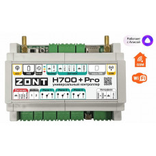ZONT H-700+PRO. Универсальный контроллер для удаленного управления инженерной системой. MicroLine