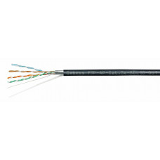 FTP-4P-Cat.5e-SOLID-OUT-LSZH-UV-100 (7176c-5). Кабель «витая пара» (LAN) для структурированных систем связи. CABEUS