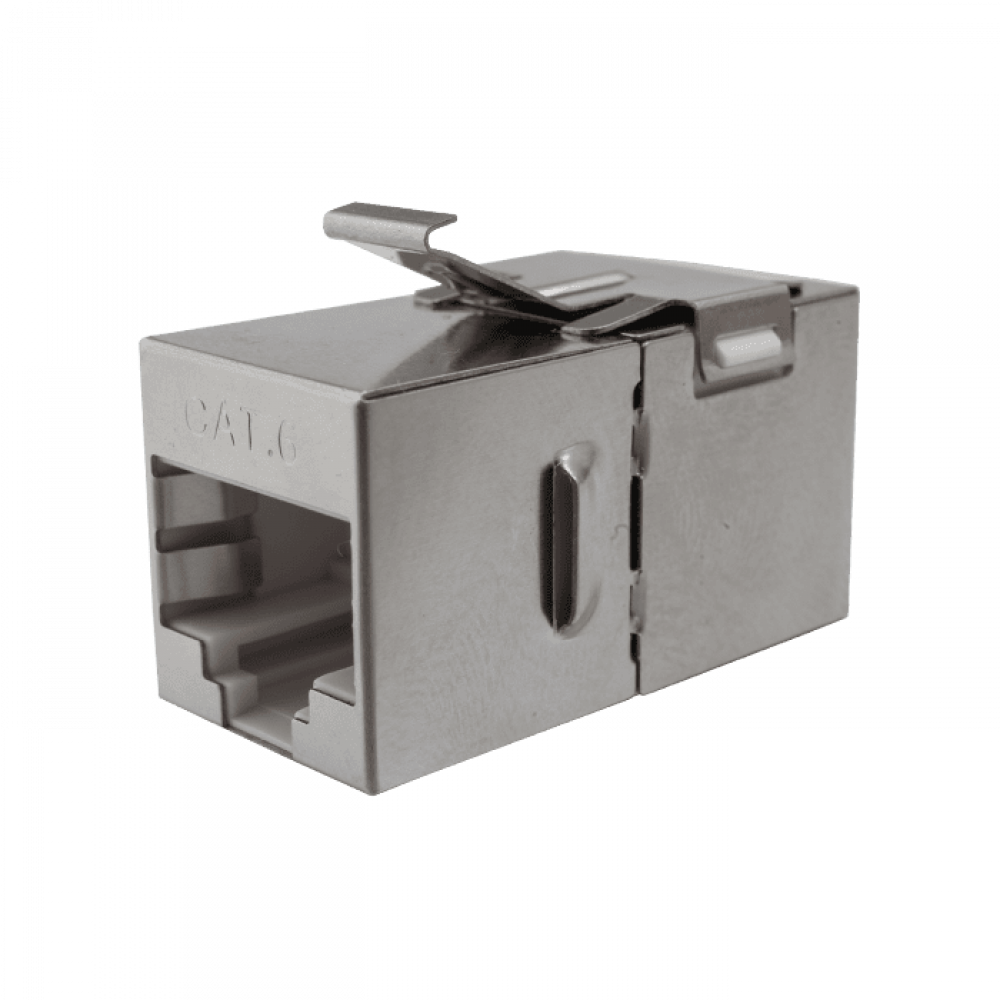 Проходной соединитель 8P8C (RJ-45) FTP, 5e (10-0316). Проходной соединитель. SUPRLAN