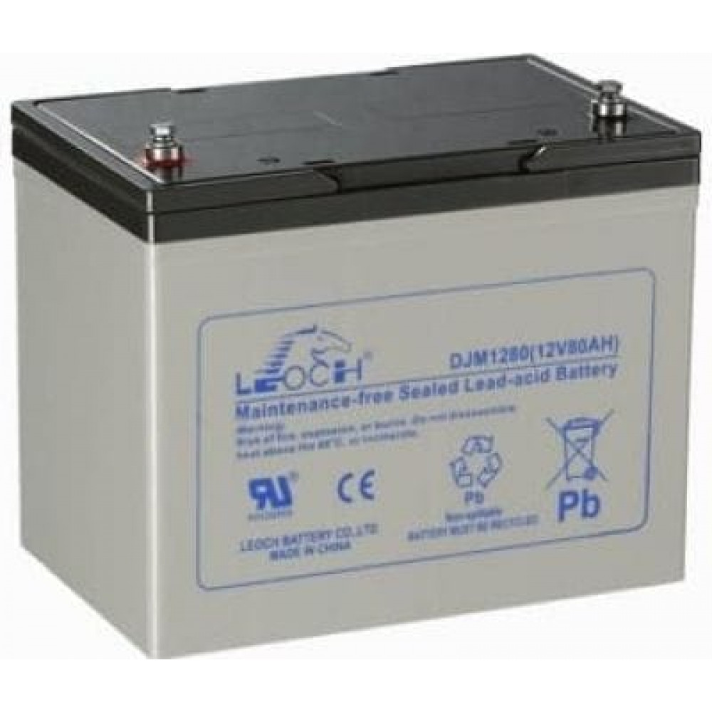 LEOCH DJM1280. Аккумулятор герметичный свинцово-кислотный. LEOCH