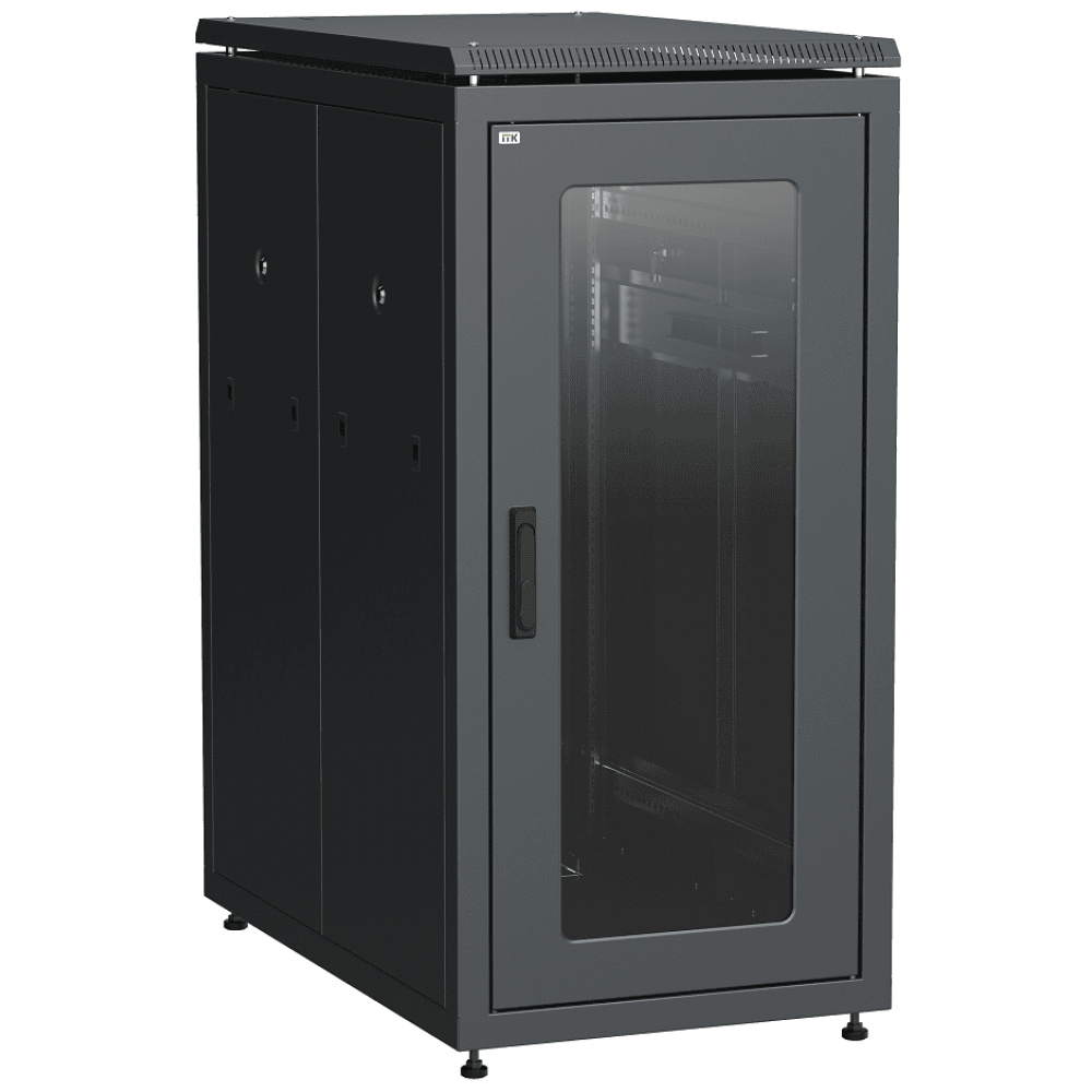 LN05-28U61-G. Шкаф телекоммуникационный 19 напольный 28U. ITK