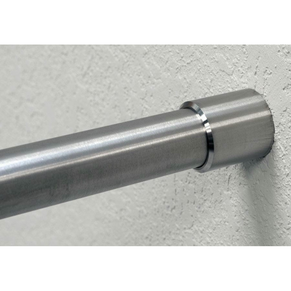 PERCo-BH02 0-12. Патрубок прямой для крепления поручней на стену. PERCo