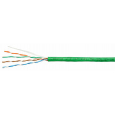 UTP-4P-Cat.5e-SOLID-GN (7250c). Кабель «витая пара» (LAN) для структурированных систем связи. CABEUS