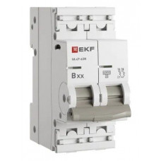 2P 50А (B) 6кА ВА 47-63N PROxima (M636250B). Автоматический выключатель. EKF