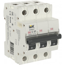 M10N 3P C 32А 10кА ARMAT (AR-M10N-3-C032). Автоматический выключатель. IEK
