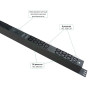SMART-PDU-16-3P-36C13-6C19-I309-CM (12603c). Блок контроля и распределения питания. CABEUS