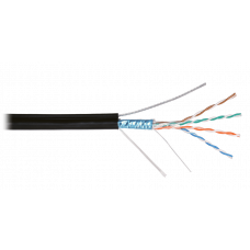 F/UTP 4pair, Cat5e, Solid, Out, SW, PVC (NMC 4905B-BK). Кабель «витая пара» (LAN) для структурированных систем связи. NIKOMAX