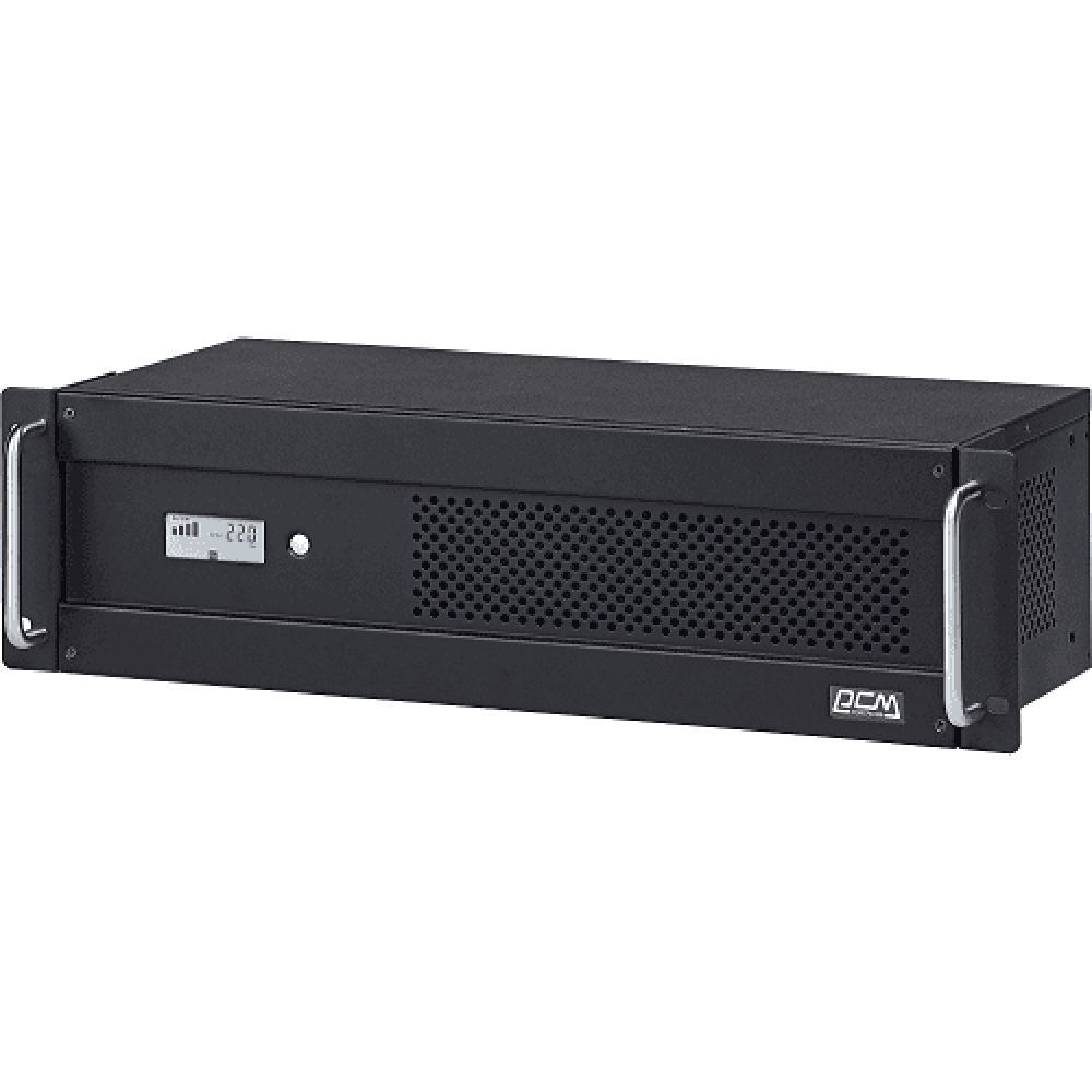 Infinity INF-1100AP RM (3U) 770Вт 1100ВА черный. Источник бесперебойного питания. POWERCOM