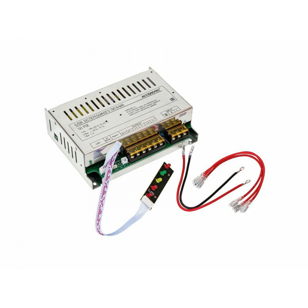 ББП-50 POE. Блок бесперебойного питания. AccordTec