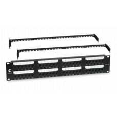 PL2-48-Cat.5e-Dual (10656c). Патч-панель 19. CABEUS