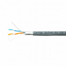 FTP indoor 2x2x24AWG Cu Light 100 (SkyNet)(1693106). Кабель «витая пара» (LAN) для структурированных систем связи. SkyNet