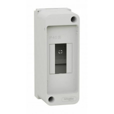 City9 Box XS 2 модуля без дверцы, белый (EZ9EAA102). Щиток модульный. Systeme Electric