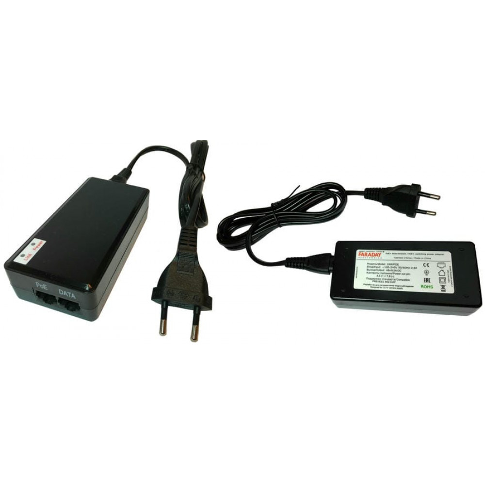 24W/POE. Инжектор PoE. FARADAY