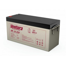 Ventura GPL 12-250. Аккумулятор герметичный свинцово-кислотный. Ventura