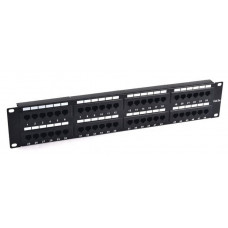 Патч-панель 19, 48хRJ-45, UTP, Cat.5e, 2U (10-0405). Патч-панель 19. SUPRLAN