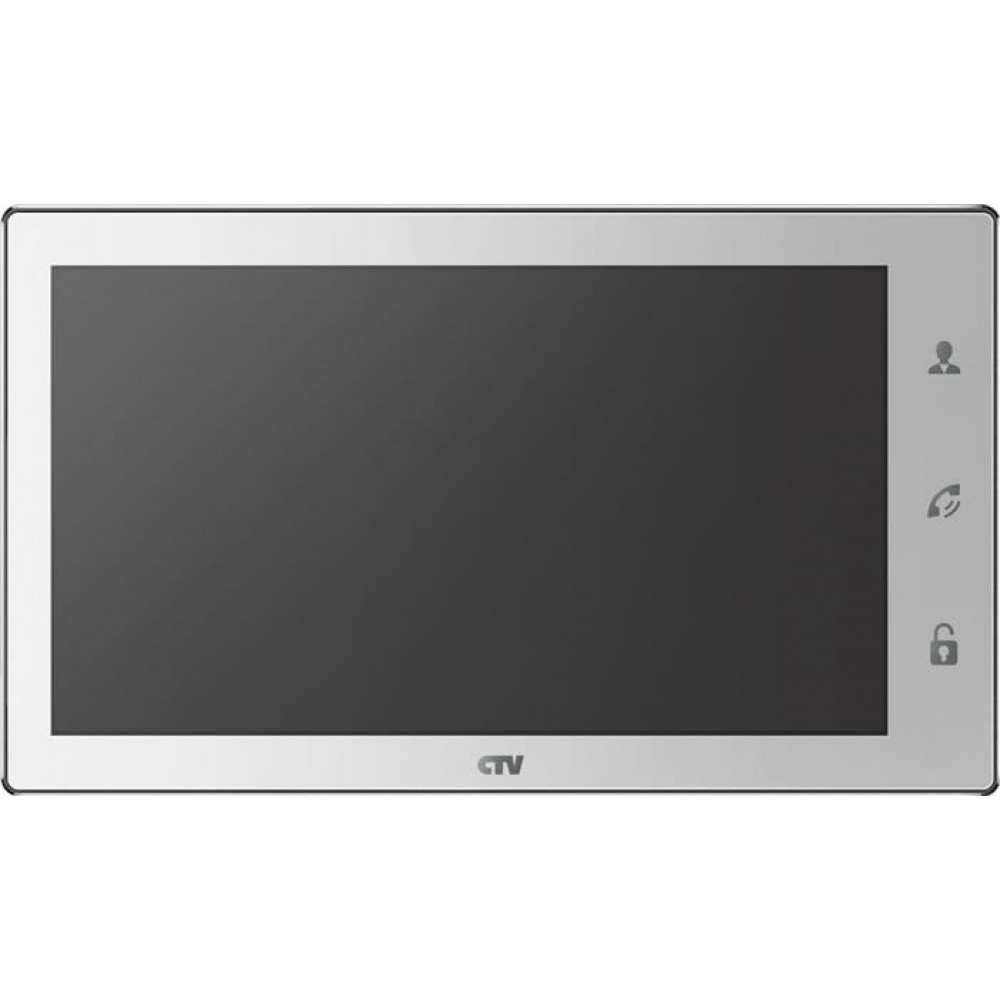 CTV-M4106AHD W (белый). Монитор домофона цветной. CTV