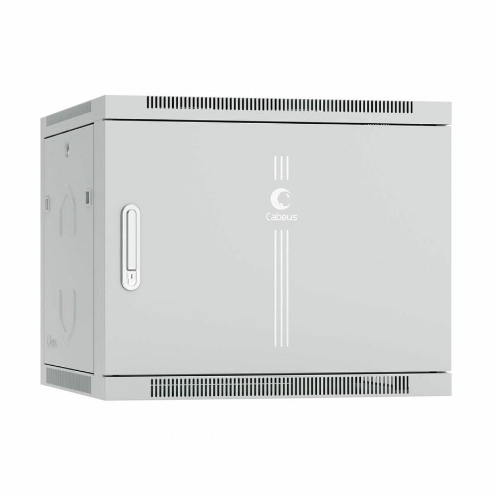 SH-05F-9U60/35m (7122c). Шкаф телекоммуникационный 19 настенный 9U. CABEUS
