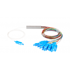 NMF-SPP1X16A1-SCU-M. Сплиттер планарный 1х16, 9/125мкм, SC/UPC, 0.9 мм. NIKOMAX ESSENTIAL