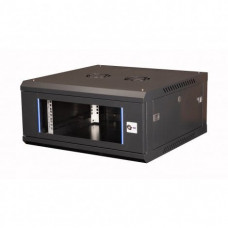 DR-630101. Шкаф телекоммуникационный 19 настенный, дверь стекло, 4U. Datarex