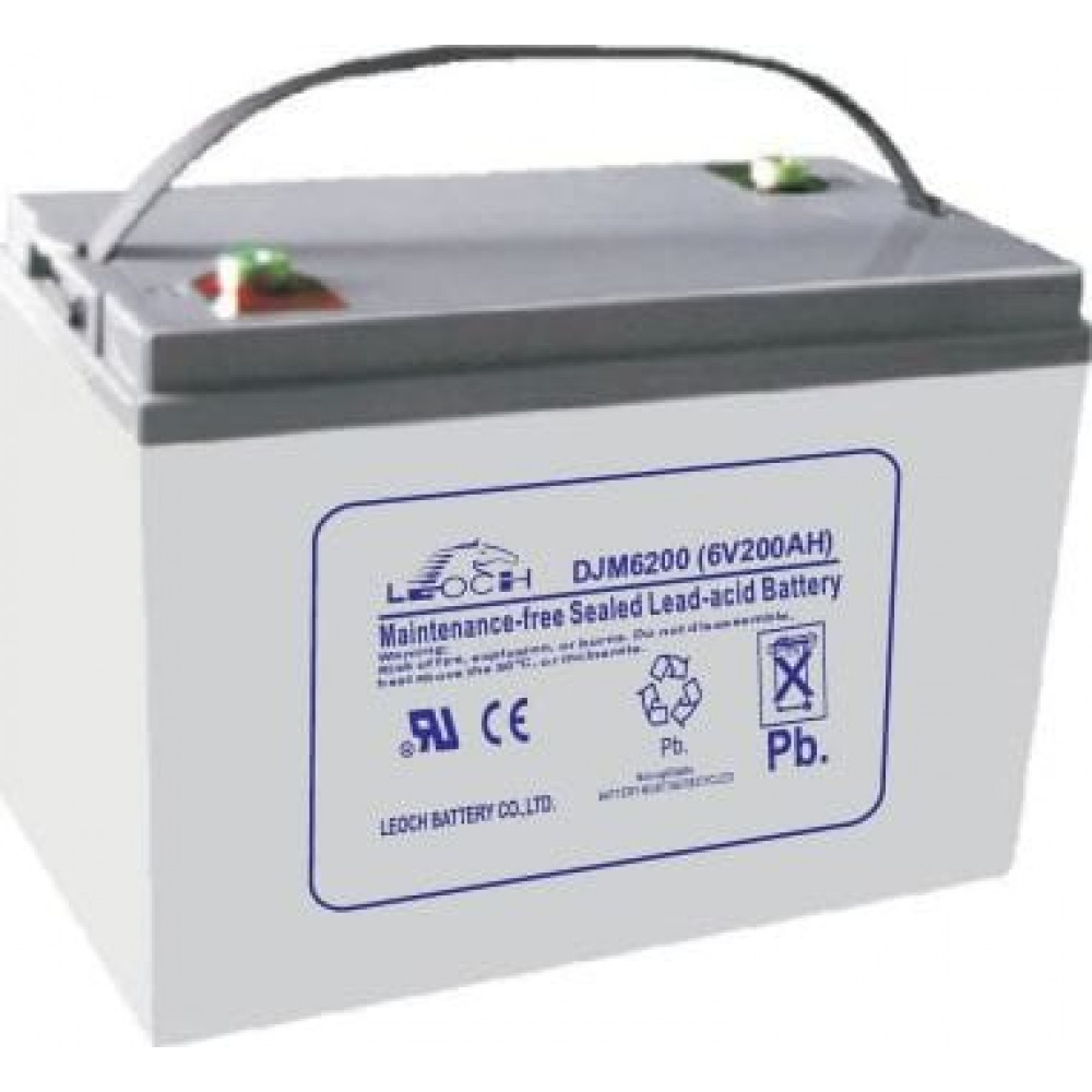 LEOCH DJM6200. Аккумулятор герметичный свинцово-кислотный. LEOCH