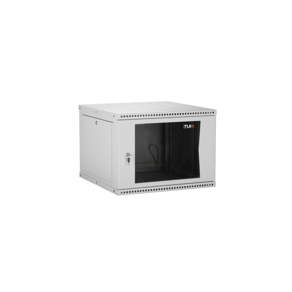 TWC-126060-R-M-GY. Шкаф телекоммуникационный 19 настенный 12U. NIKOMAX