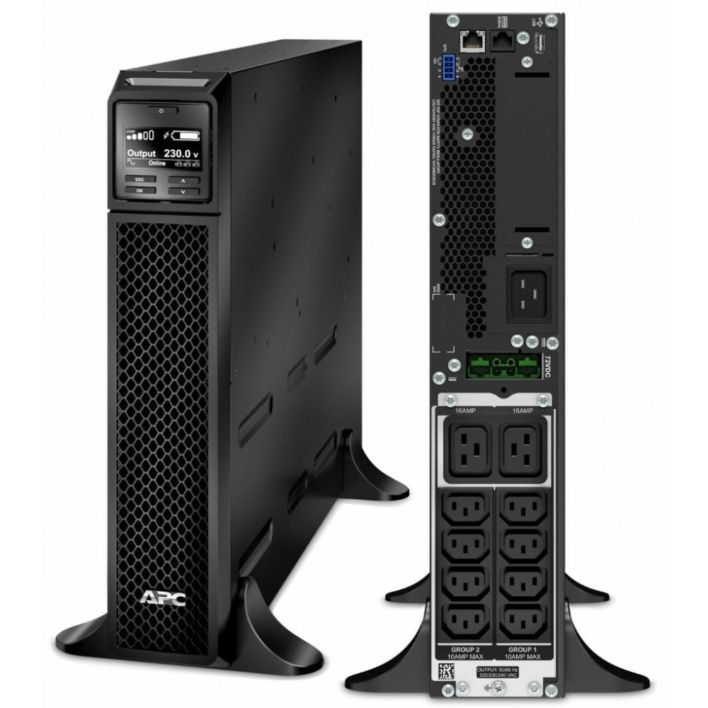 SRT2200XLI APC Smart-UPS SRT 2200 ВА. Источник бесперебойного питания. APC