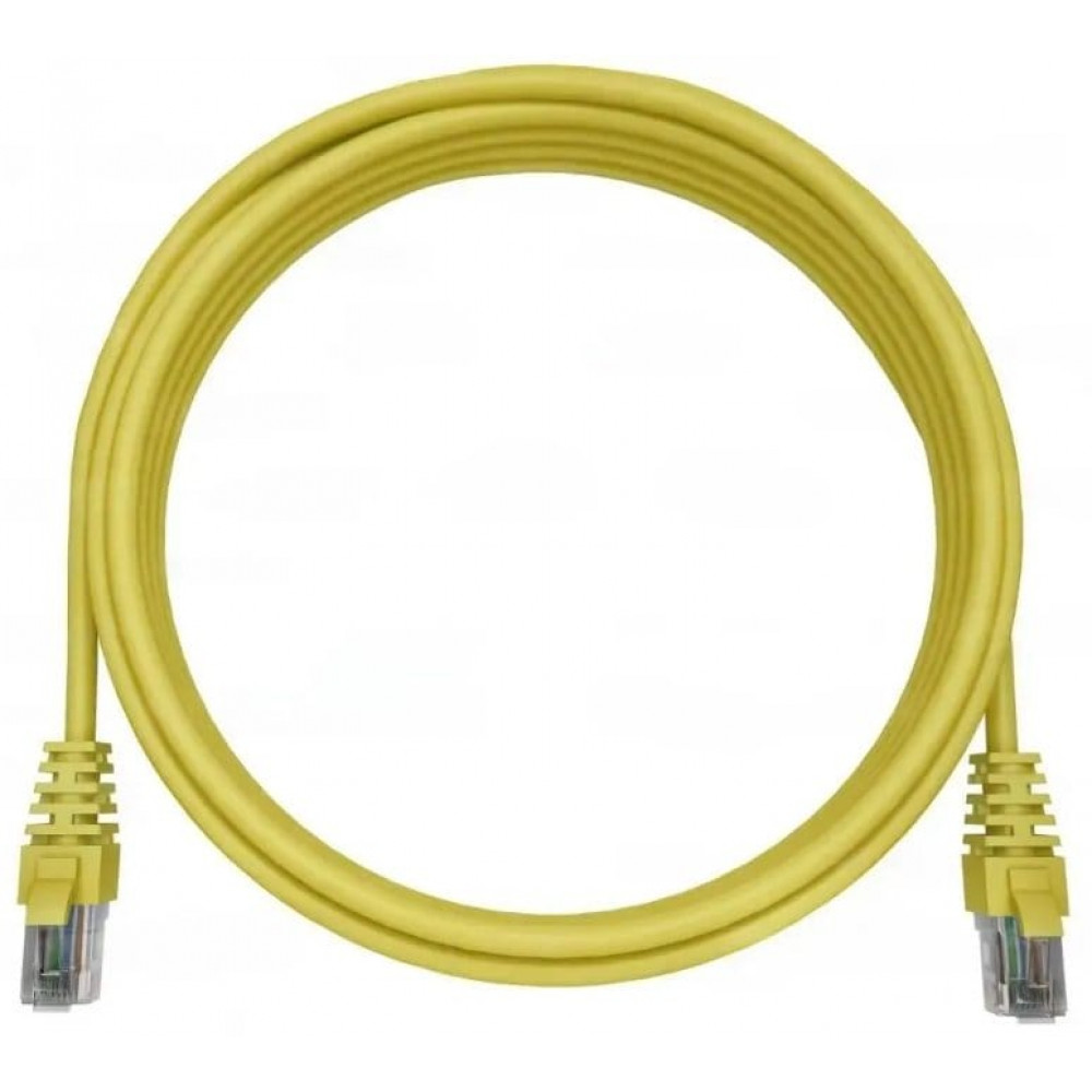 NTSS-PC-UTP-RJ45-5e-0.3-LSZH-YL UTP RJ-45 кат.5E 0.3м желтый. Патч-корд медный. NTSS