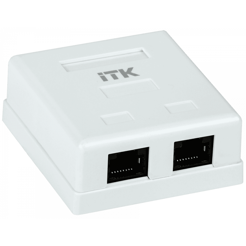 CS2-1C06F-22. Настенная розетка RJ45. ITK