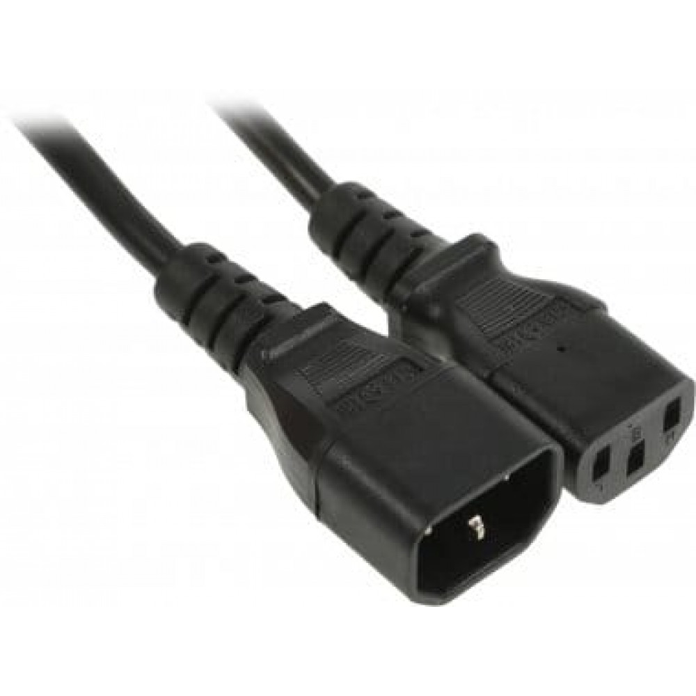 Шнур сетевой IEC 320 C13 - IEC 320 C14 3х1,0мм², длина 5м REXANT (04-2730). Кабель питания. Rexant