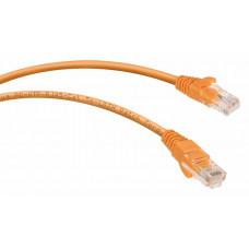 PC-UTP-RJ45-Cat.5e-0.3m-OR-LSZH (9519c), оранжевый. Патч-корд медный. CABEUS