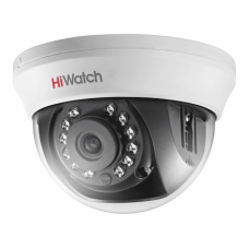 DS-T591(C) (3.6 mm). Бюджетная видеокамера мультиформатная купольная. HiWatch
