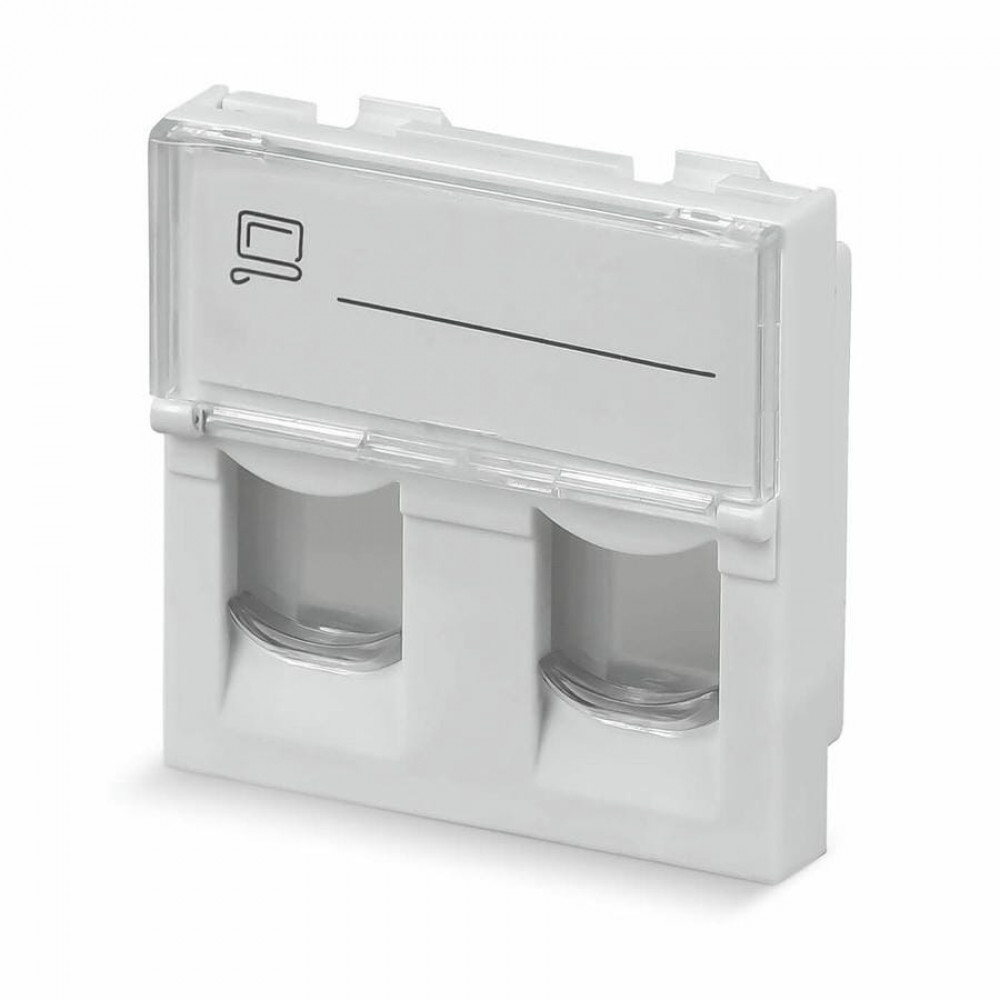 FP-L-45-2M (11837c). Вставка Keystone Jack RJ-45. CABEUS