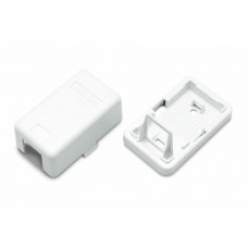 SBB3-1-WH. Корпус настенной розетки. Hyperline