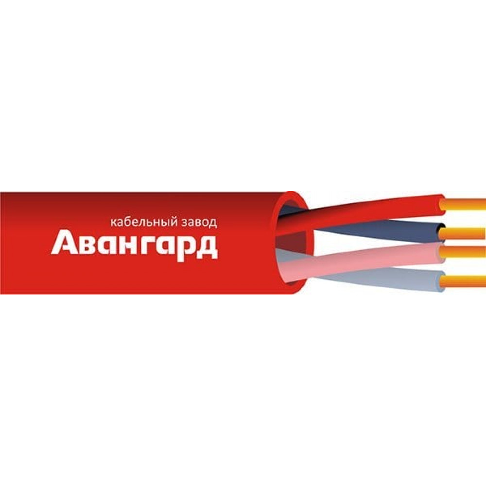 КПСВВнг(А)-LS 2х2х1,0 (Авангард). Кабель для систем пожарной и охранной сигнализации с пониженным дымо и газовыделением. Авангард
