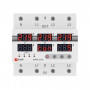 Трехфазное реле MRVA-3 63A (MRVA-3-63A). Реле напряжения и тока. EKF