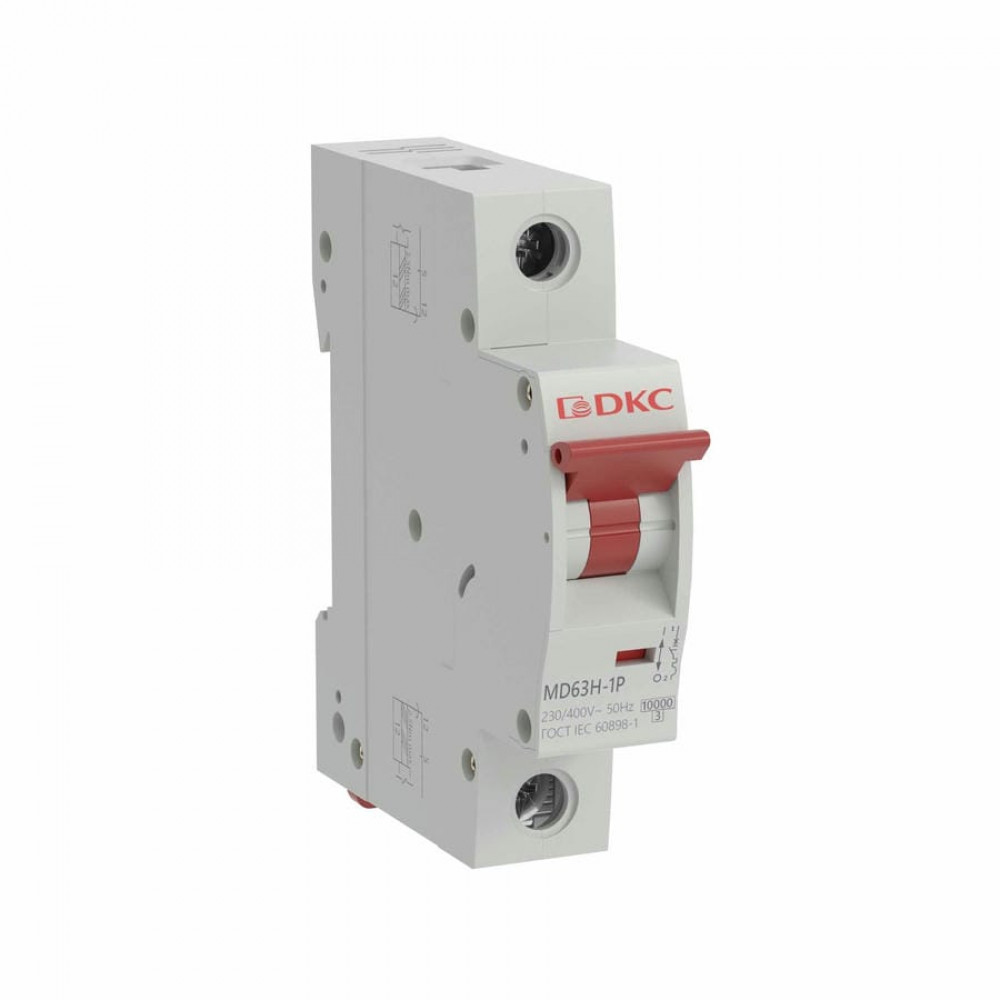 YON max MD63H 1P 2А 10кА C (MD63H-1PC2). Автоматический выключатель. ДКС
