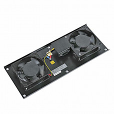 TRAY-FAN2-BK (11254c). Модуль вентиляторный. CABEUS