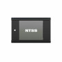 NTSS-W6U6060GS-BL настенный 6U 570х600мм. Шкаф телекоммуникационный 19. NTSS