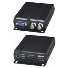 AD001HD4. Преобразователь-разветвитель AHD/HDCVI/HDTVI в HDMI/VGA/CVBS. SC&T