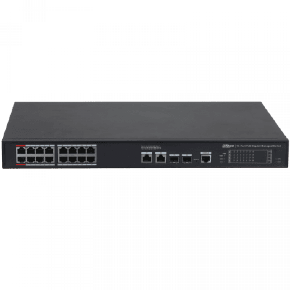 DH-S4220-16GT-240. Сетевой PoE коммутатор. Dahua