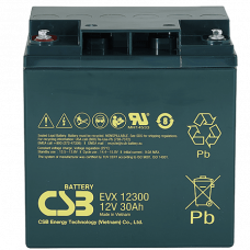 CSB EVX 12300. Аккумулятор герметичный свинцово-кислотный. CSB