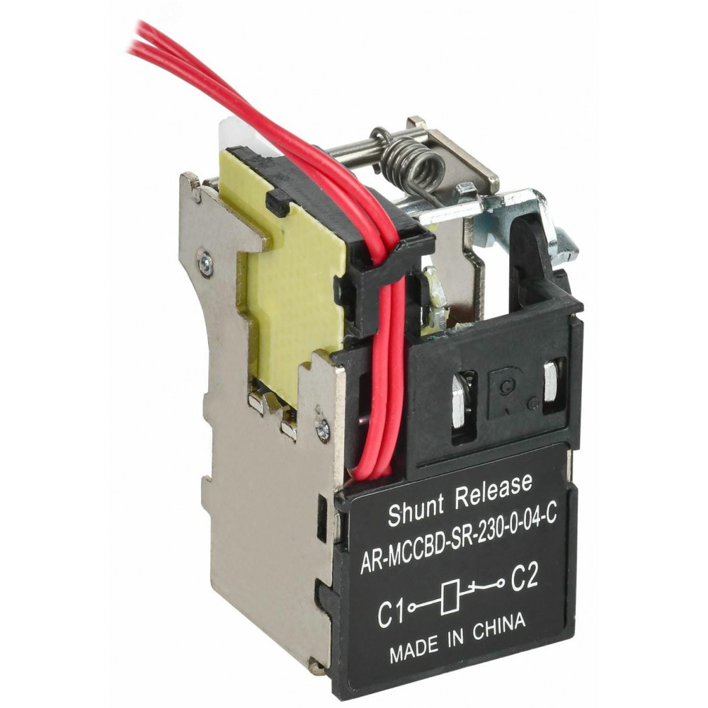 Расцепитель независимый левый 230В AC для MCCB типоразмер G; H; I ARMAT (AR-MCCBD-SR-230-0-04-C). Расцепитель независимый. IEK