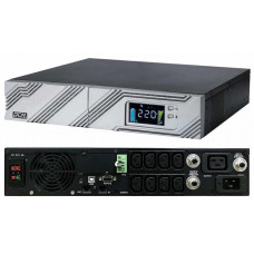 Smart King RT SRT-2000A LCD 1800Вт 2000ВА черный. Источник бесперебойного питания. POWERCOM