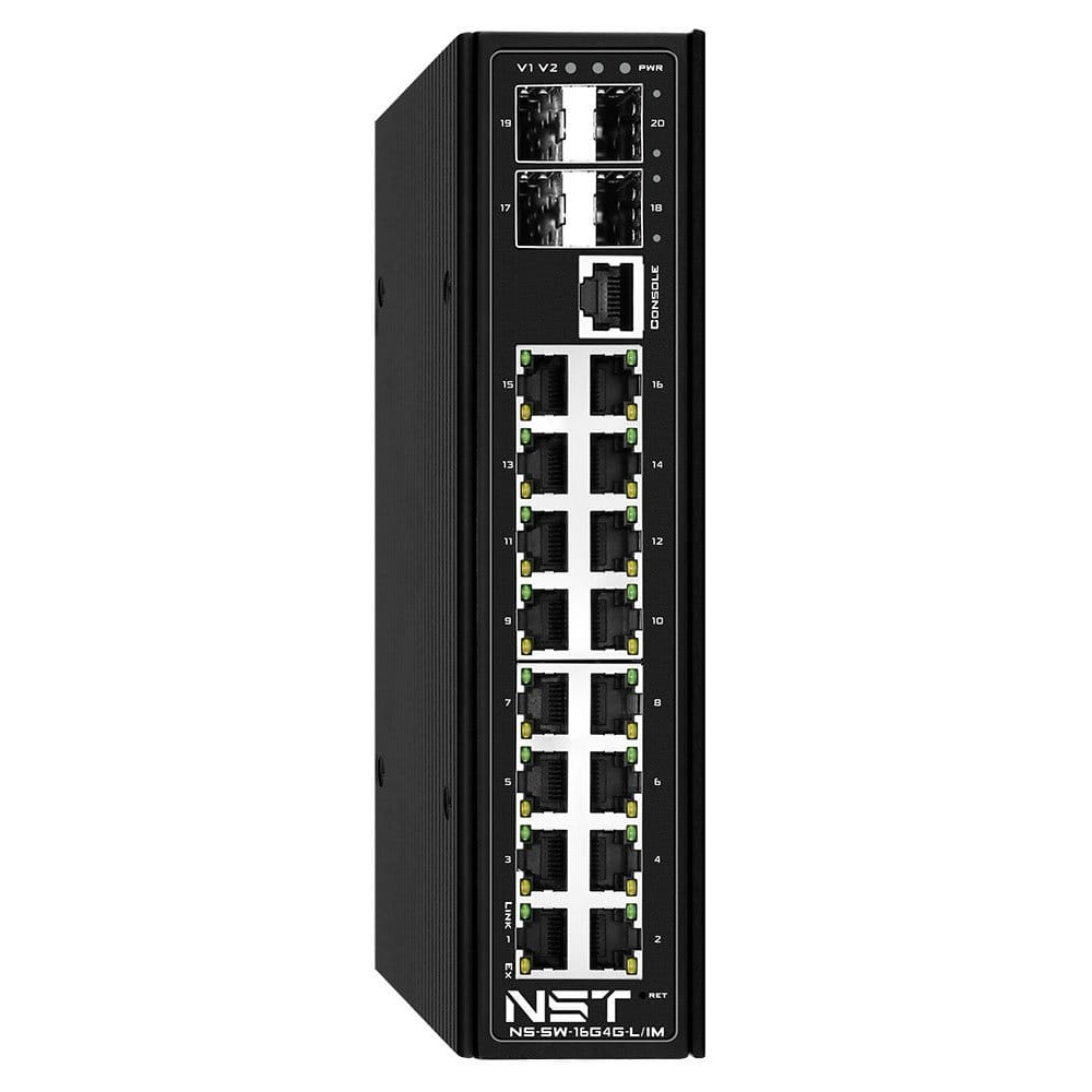 NS-SW-16G4G-PL/IM. Коммутатор с PoE. NST