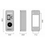QR-X-5(серебро). Считыватель QR/штрих-кода. HidDen Lab